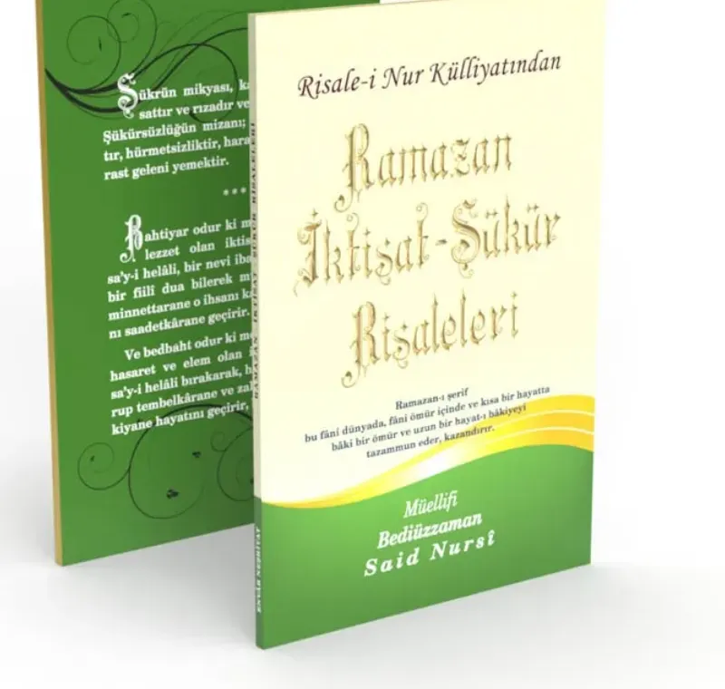 Ramazan-İktisat-Şükür Risaleleri Büyük Boy (17x24) -152 04 0008